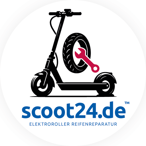 ScooterWerkstatt24™ Logo – E-Scooter Reifenwechsel & Service in Halle, Leipzig und Jena
